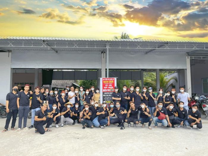 Không gian đào tạo hiện đại tại Học Viện Tóc Quốc Tế New Hair