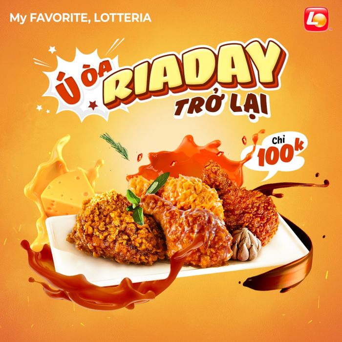 Không gian hiện đại và món ăn hấp dẫn tại Lotteria