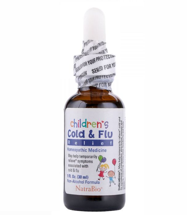 Hình ảnh Siro trị cảm cúm Children Cold and Flu 1
