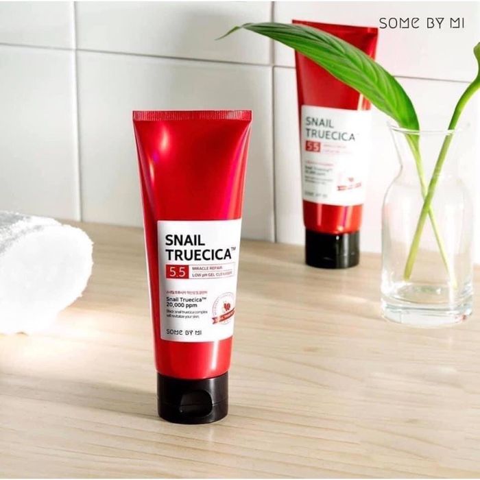 Hình ảnh chính hãng Sữa Rửa Mặt Some By Mi Snail Truecica