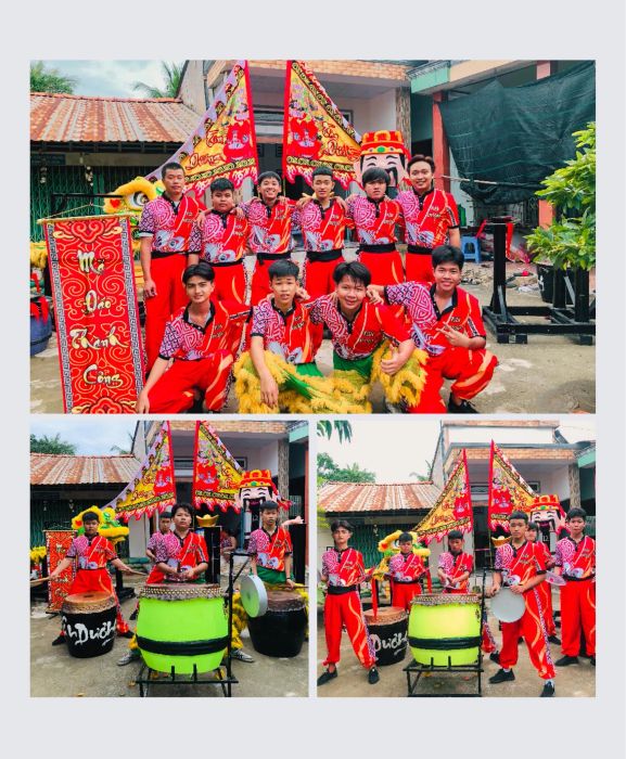 Khoảnh khắc vàng của Đoàn Lân Sư Rồng Tân Dương - Vĩnh Long: Tinh hoa nghệ thuật truyền thống tỏa sáng qua từng điệu múa.