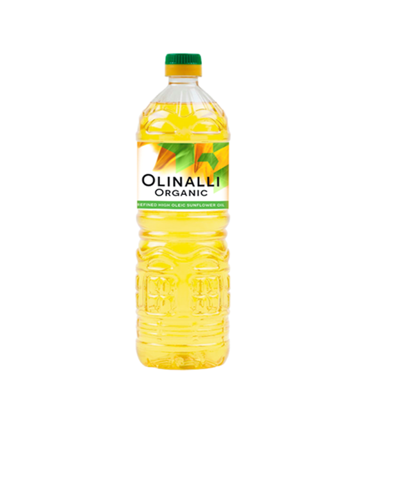 Hình ảnh dầu hướng dương hữu cơ Olinali cao cấp
