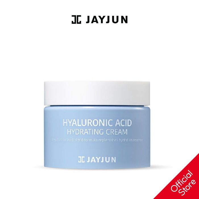 Jayjun Hyaluronic Acid Hydrating Cream (Ảnh 2) - Hình ảnh chi tiết về kem dưỡng ẩm Hàn Quốc với công thức 4 lớp Hyaluronic Acid, giúp da luôn căng mọng và ngậm nước suốt 24h.