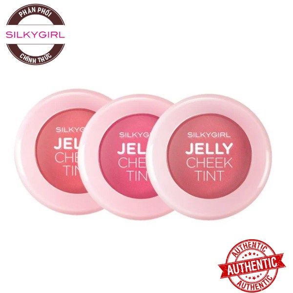 Silkygirl Jelly Cheek Tint - Sắc hồng tươi trẻ trong từng khoảnh khắc
