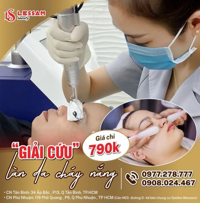 Không gian sang trọng đạt chuẩn 5 sao tại Viện Thẩm Mỹ Les Sam - Ảnh 1