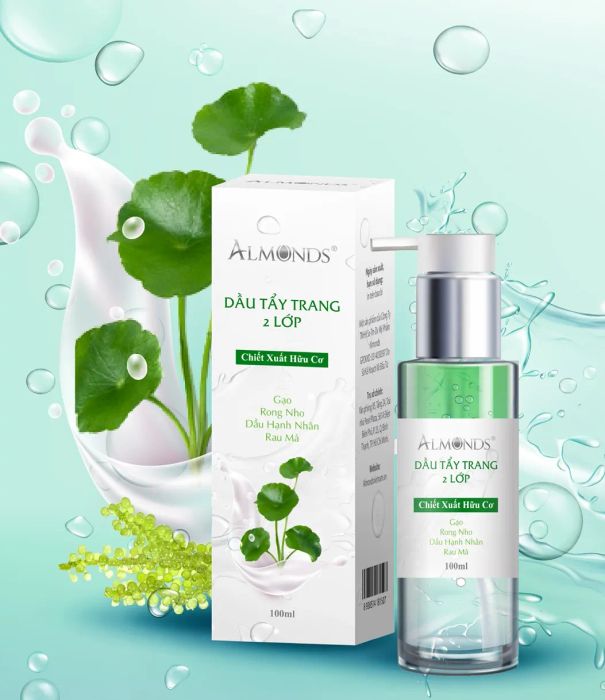 Hình ảnh minh họa Dầu Tẩy Trang Almonds phiên bản 2