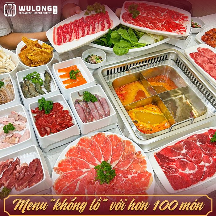 Thực đơn phong phú và không gian ấm cúng tại WuLong