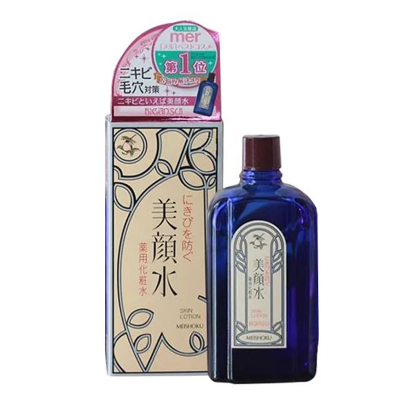 Hình ảnh nước hoa hồng trị mụn Meishoku Bigansui Medicated Skin