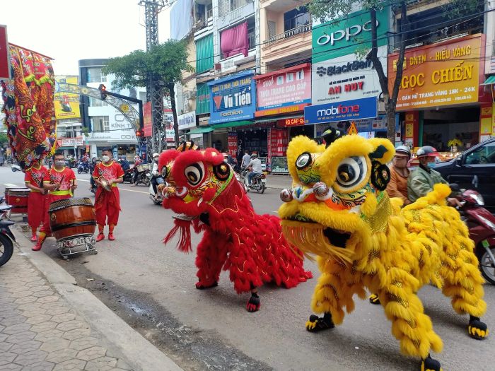 Những điệu múa uyển chuyển đầy màu sắc của Đoàn Nghệ Thuật Lân Sư Rồng Sen Lạc