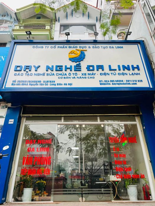 Hình ảnh thực tế tại xưởng thực hành Dạy nghề Đa Linh