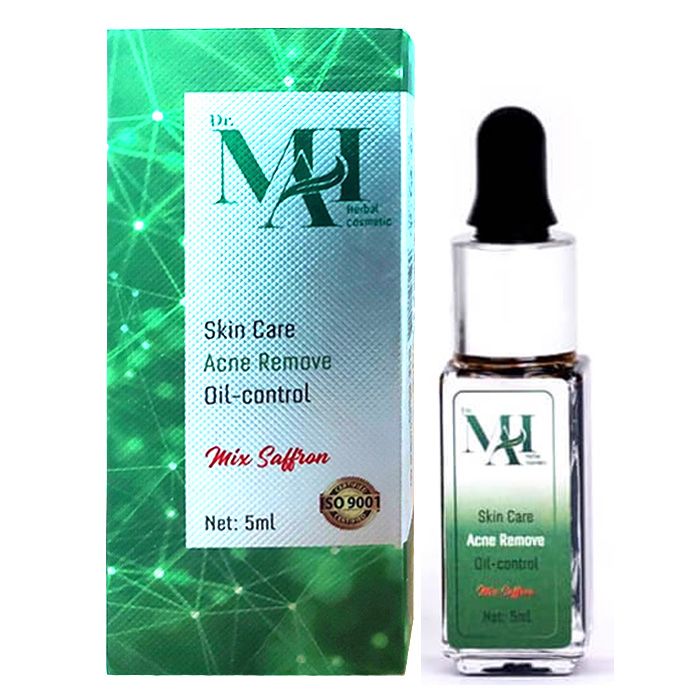 Hình ảnh thực tế serum DR.MAI MIX SAFFRON - Tinh chất vàng cho làn da mụn