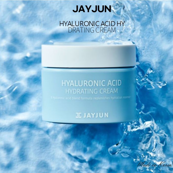 Jayjun Hyaluronic Acid Hydrating Cream (Ảnh 1) - Hình ảnh đầu tiên về kem dưỡng ẩm đình đám với công thức 4 lớp Hyaluronic Acid, giúp da luôn căng mướt và rạng rỡ suốt cả ngày.