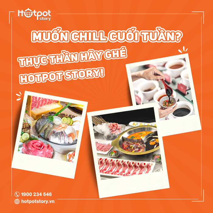 Không gian sang trọng và nồi lẩu đặc trưng tại Hotpot Story