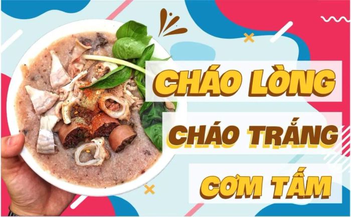 Góc ảnh chân thực về tô cháo lòng đêm hấp dẫn tại Nguyễn Hân