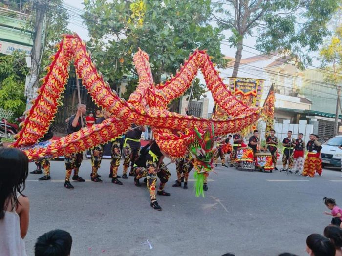 Những khoảnh khắc rực rỡ trong các tiết mục của Câu Lạc Bộ Lân Sư Rồng Hoa Sen