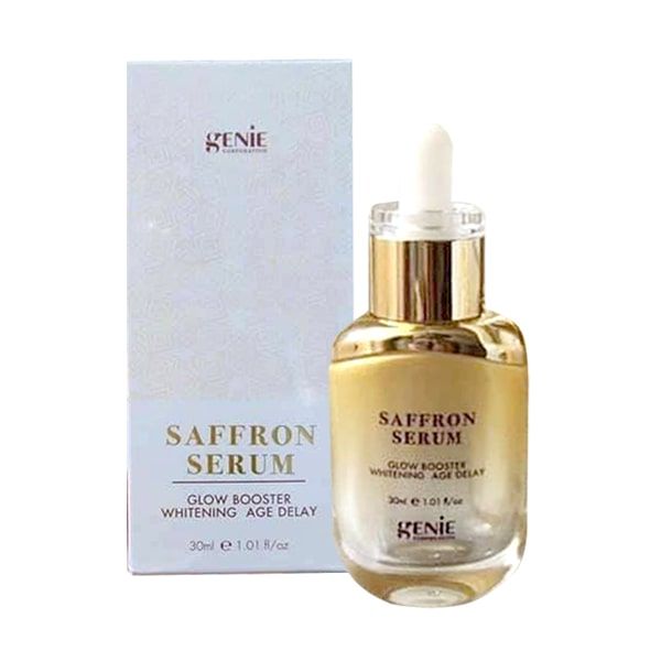 Hình ảnh thực tế Genie Saffron Serum - Tinh chất nhụy hoa nghệ tây Hàn Quốc cao cấp