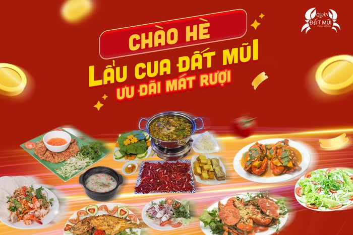 Lẩu Cua Đất Mũi - Bữa tiệc hải sản tươi ngon