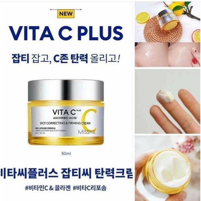 Bộ sưu tập hình ảnh kem dưỡng Missha Vita C Plus