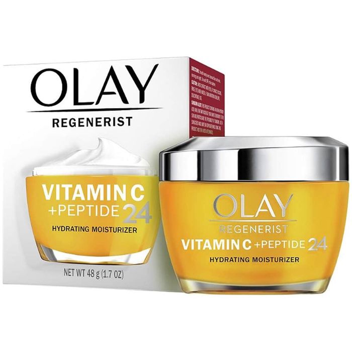 Hình ảnh thực tế kem dưỡng Olay Regenerist Vitamin C+ Peptide 24