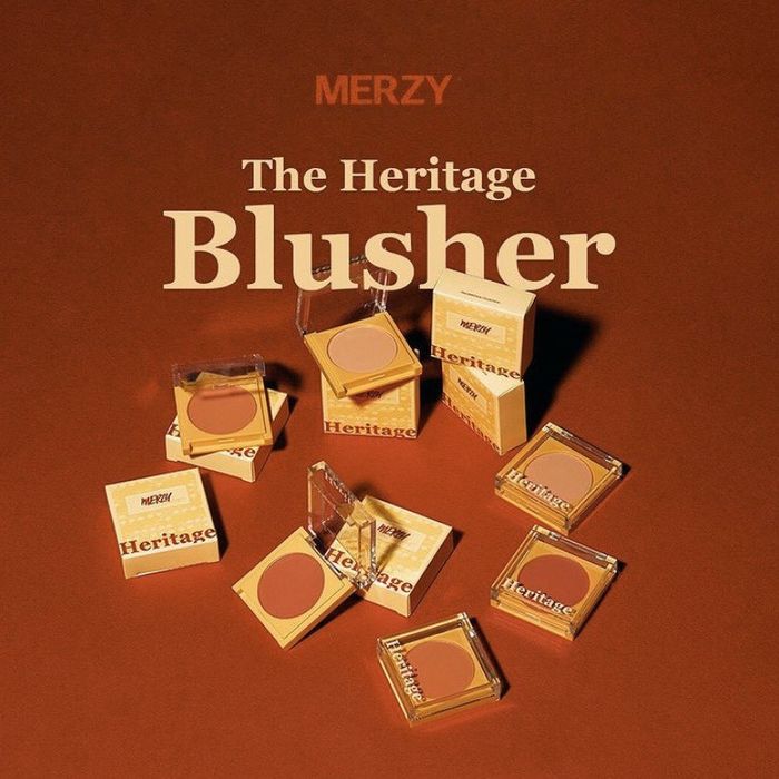 Hình ảnh Phấn Má Hồng Merzy The Heritage Cheek Blusher chính hãng
