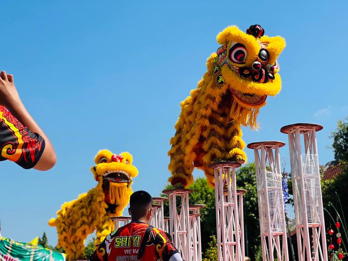 Khoảnh khắc đẹp trong tiết mục biểu diễn của Thế Nghĩa Đường
