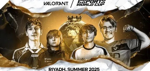 Valorant được chọn làm môn thi đấu mở màn cho Esports World Cup 2025