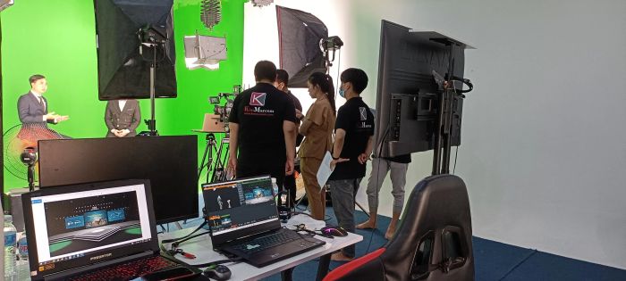 Hình ảnh sản xuất TVC chuyên nghiệp từ Kim Marcom