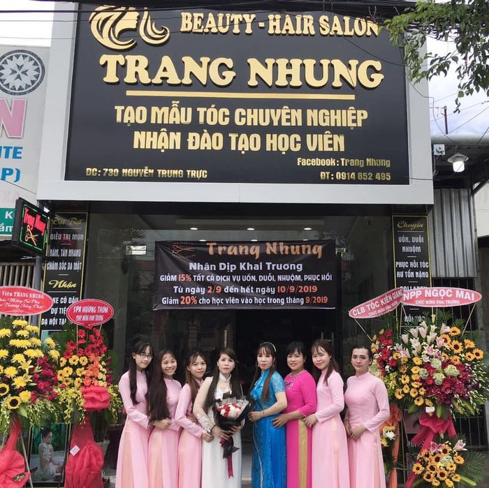 Hình ảnh không gian đào tạo tại Salon Tóc Trang Nhung