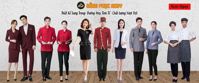 Không gian sản xuất Đồng Phục Andy - Nơi ý tưởng trở thành hiện thực