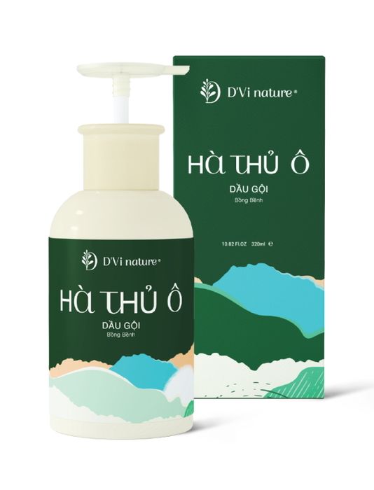 Hình ảnh dầu gội hà thủ ô D’Vi Nature chính hãng
