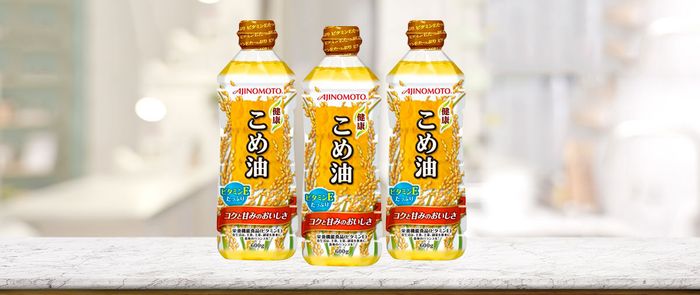 Hình ảnh thực tế Dầu gạo Ajinomoto - Đẳng cấp Nhật Bản