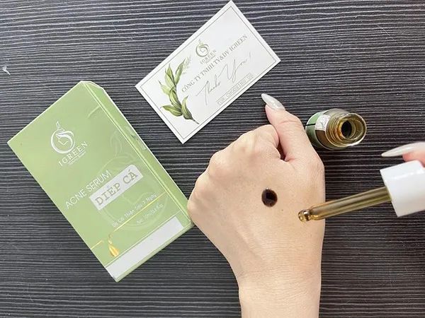 Bộ sưu tập hình ảnh serum diếp cá Igreen đa góc nhìn