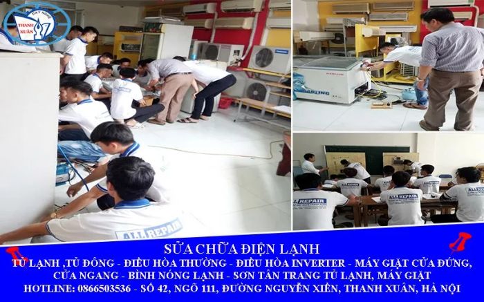 Hình ảnh cơ sở vật chất hiện đại tại Trường Dạy Nghề Thanh Xuân