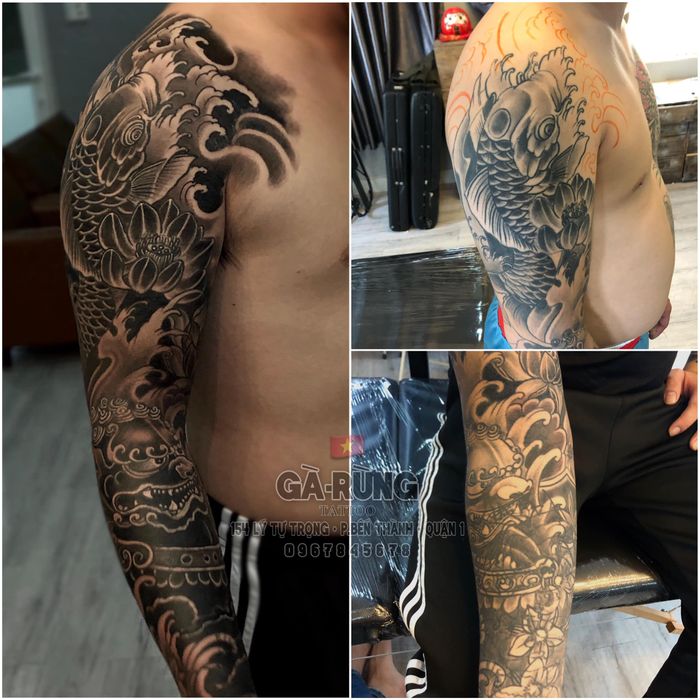 Bộ sưu tập kiệt tác xăm hình tại Gà Rừng Tattoo - Ảnh 1