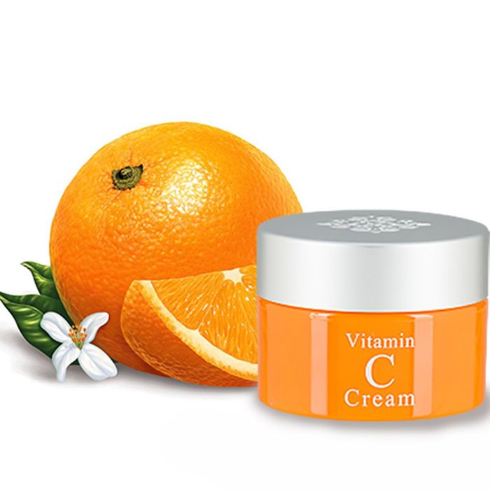 Hình ảnh thực tế kem dưỡng Lansley Vitamin C - phiên bản cải tiến 2024