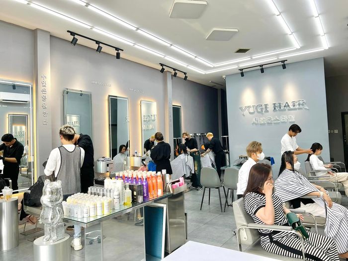 Không gian đào tạo chuyên nghiệp tại YuGi Hair Salon