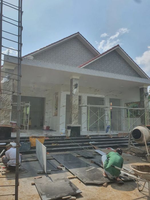 Hình ảnh thi công thực tế của Công ty Thành Sang