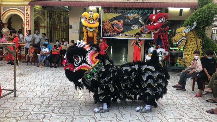 Những màn trình diễn mãn nhãn từ Đoàn Lân Sư Rồng Gia Bảo