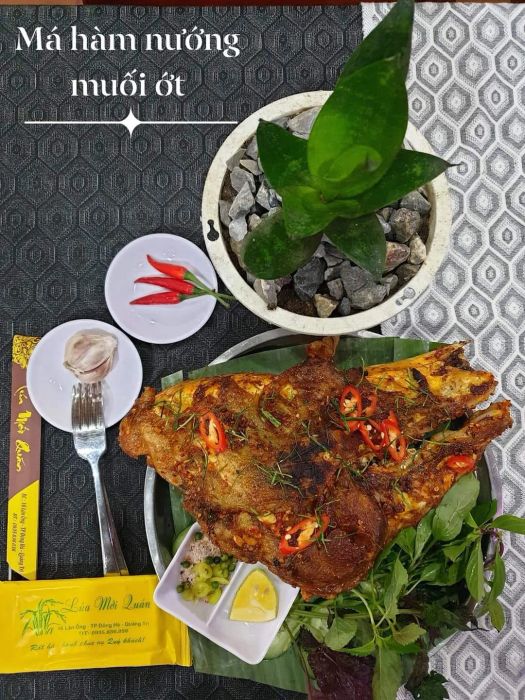 Hình ảnh không gian ấn tượng tại Lúa Mới Quán