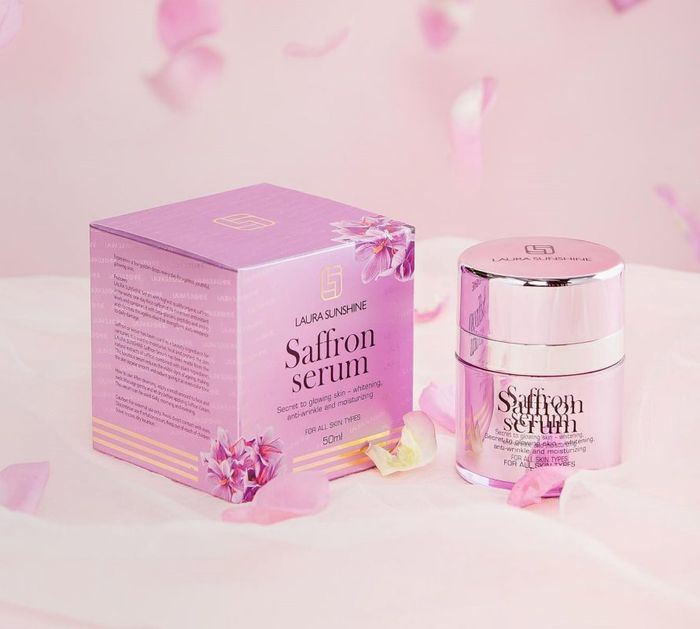 Hình ảnh Serum Saffron Laura Sunshine chính hãng