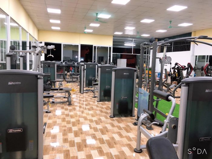 Góc tập luyện đầy cảm hứng tại Ultra Gym & Yoga