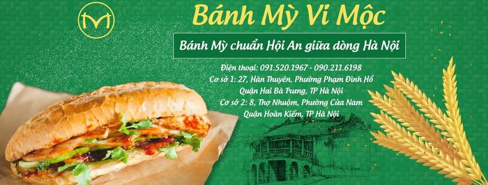 Bánh mì Vi Mộc - Tinh túy từ lớp vỏ vàng ruộm đến nhân thịt đậm đà