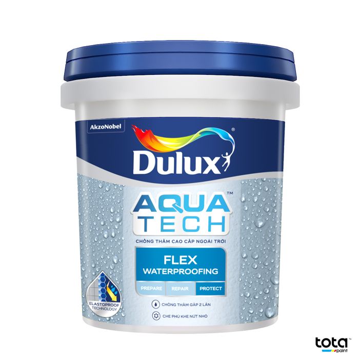 <i>Hình ảnh thực tế Sơn chống thấm Dulux Aquatech Flex - Minh chứng cho chất lượng vượt trội</i>