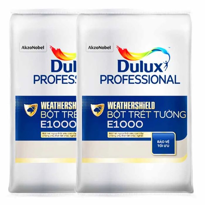 Bộ sưu tập công trình ứng dụng bột trét Dulux Weathershield E1000 ngoại thất