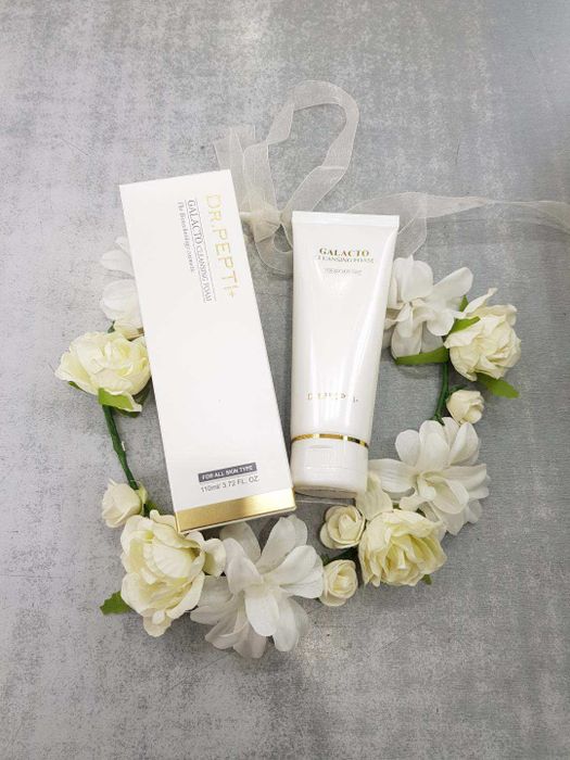 Hình ảnh chân thực Dr.Pepti+ Galacto Cleansing Foam phiên bản 2