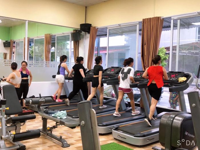 Không gian tập luyện đa năng tại Ultra Gym & Yoga