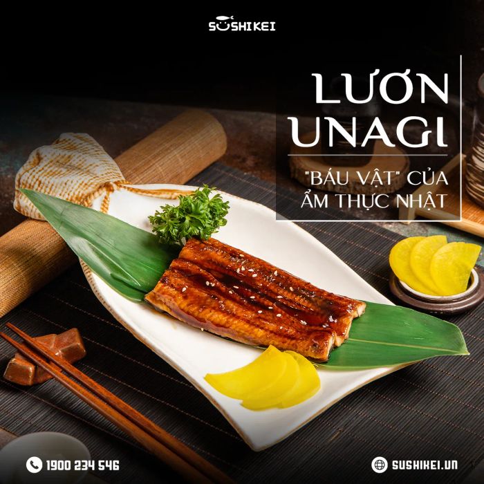 Không gian sang trọng tại Sushi Kei
