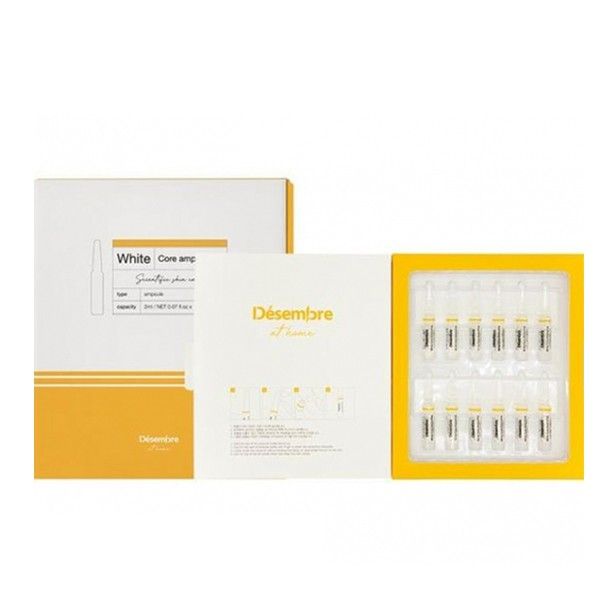 Desembre White Core Ampouling - Kết quả làm trắng da rõ rệt sau 1 liệu trình (Ảnh 1)