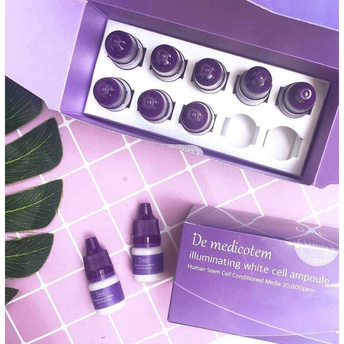 DMT Illuminating White Cell Ampoule - Tinh chất tế bào gốc dưỡng trắng da cao cấp (Ảnh minh họa 2)