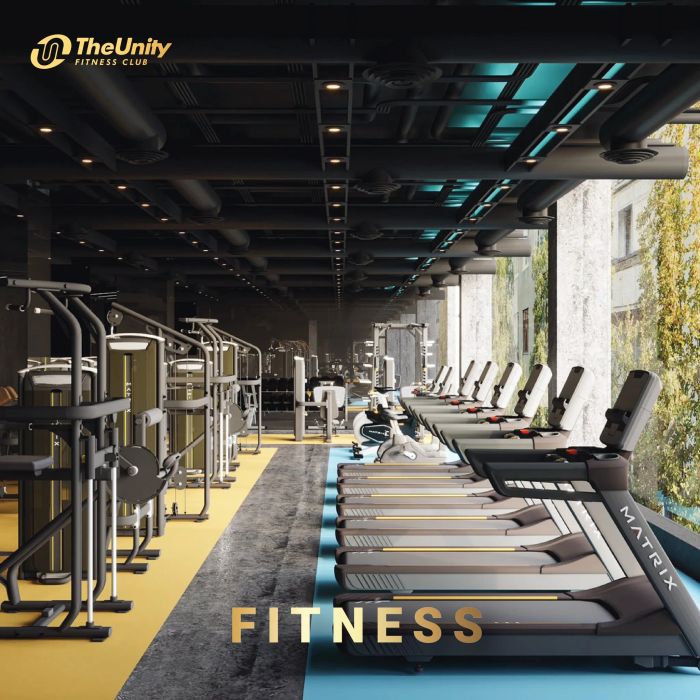 Hệ thống bể bơi 4 mùa cao cấp tại The Unity Fitness Club